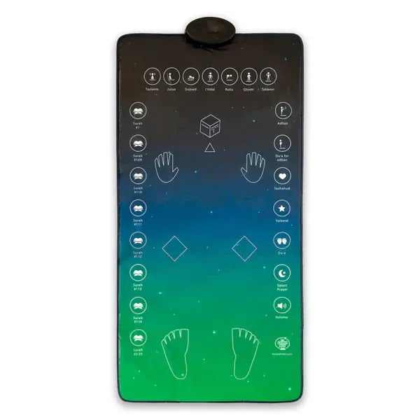 Intelligente, interaktive Gebetsmatte für Erwachsene